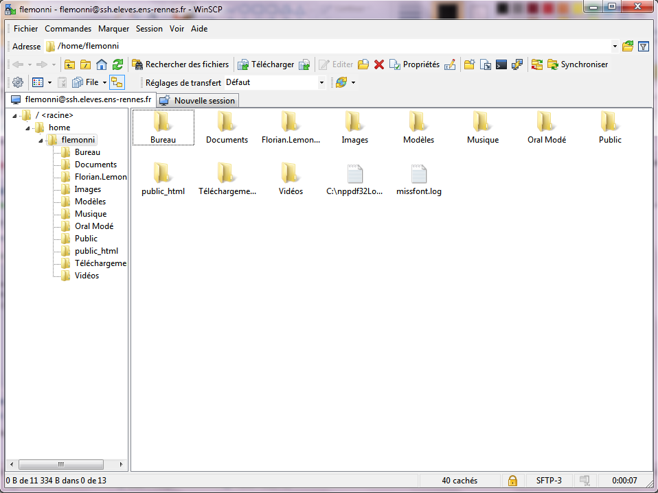 Session ENS